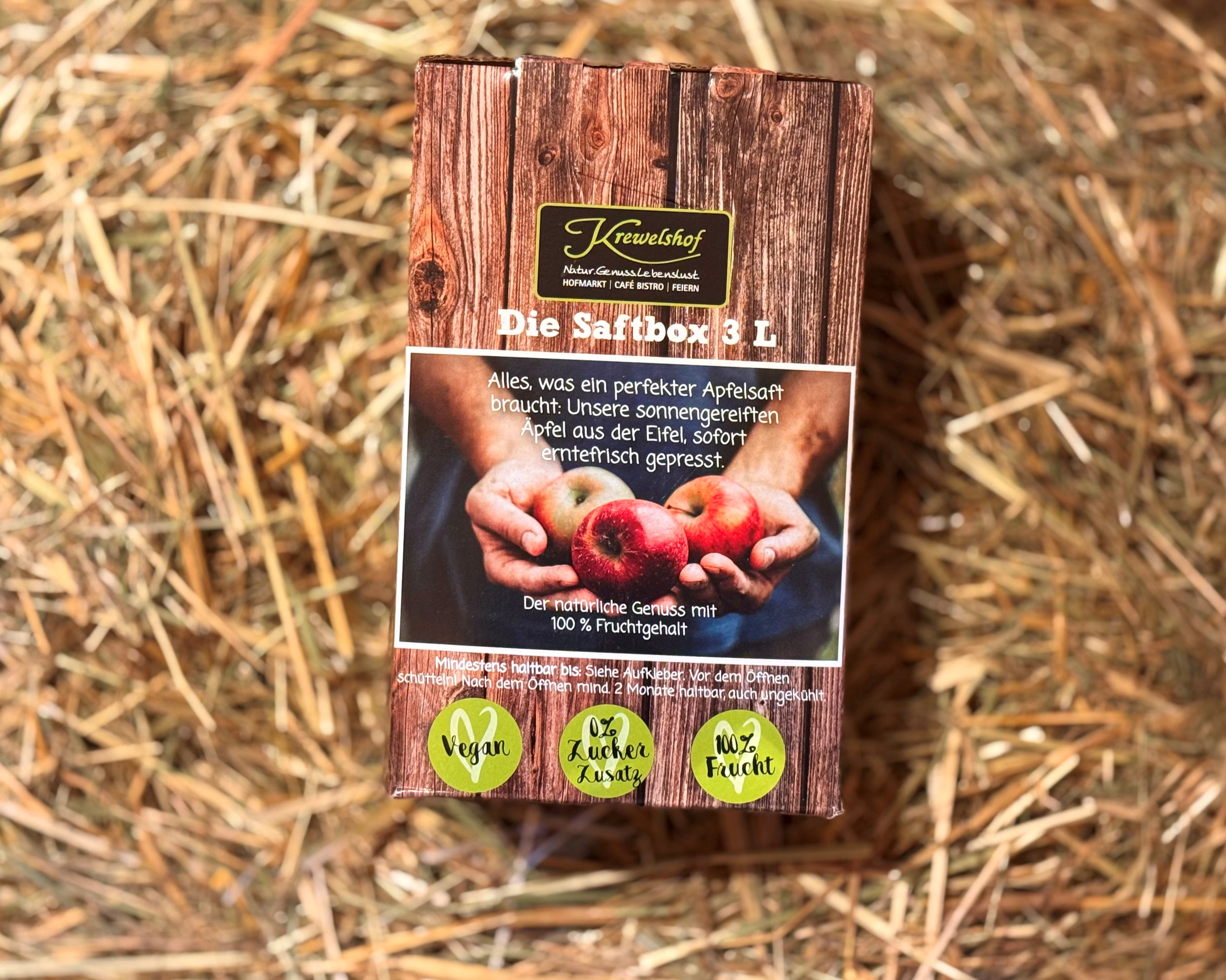 Apfelsaft-Box 100% Frucht