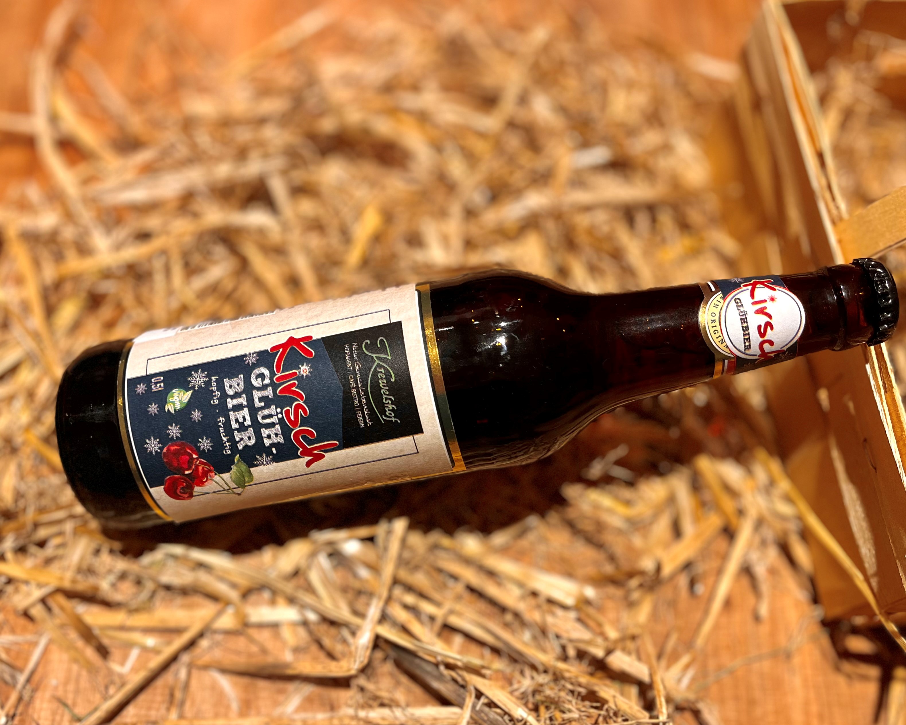 Kirsch Glüh-Bier hopfig & fruchtig