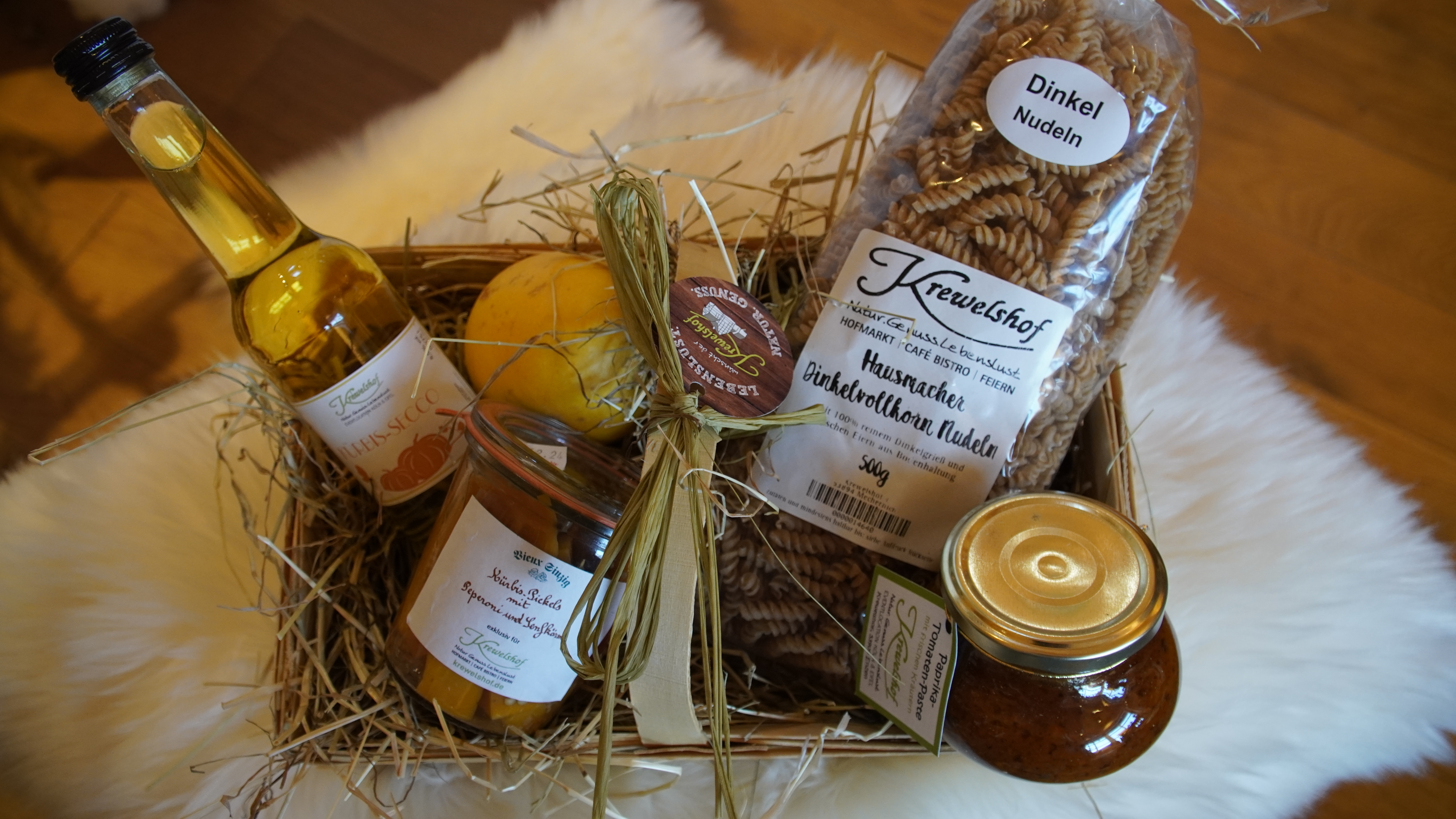 PRÄSENTKORB "KÜRBIS-GENUSS"