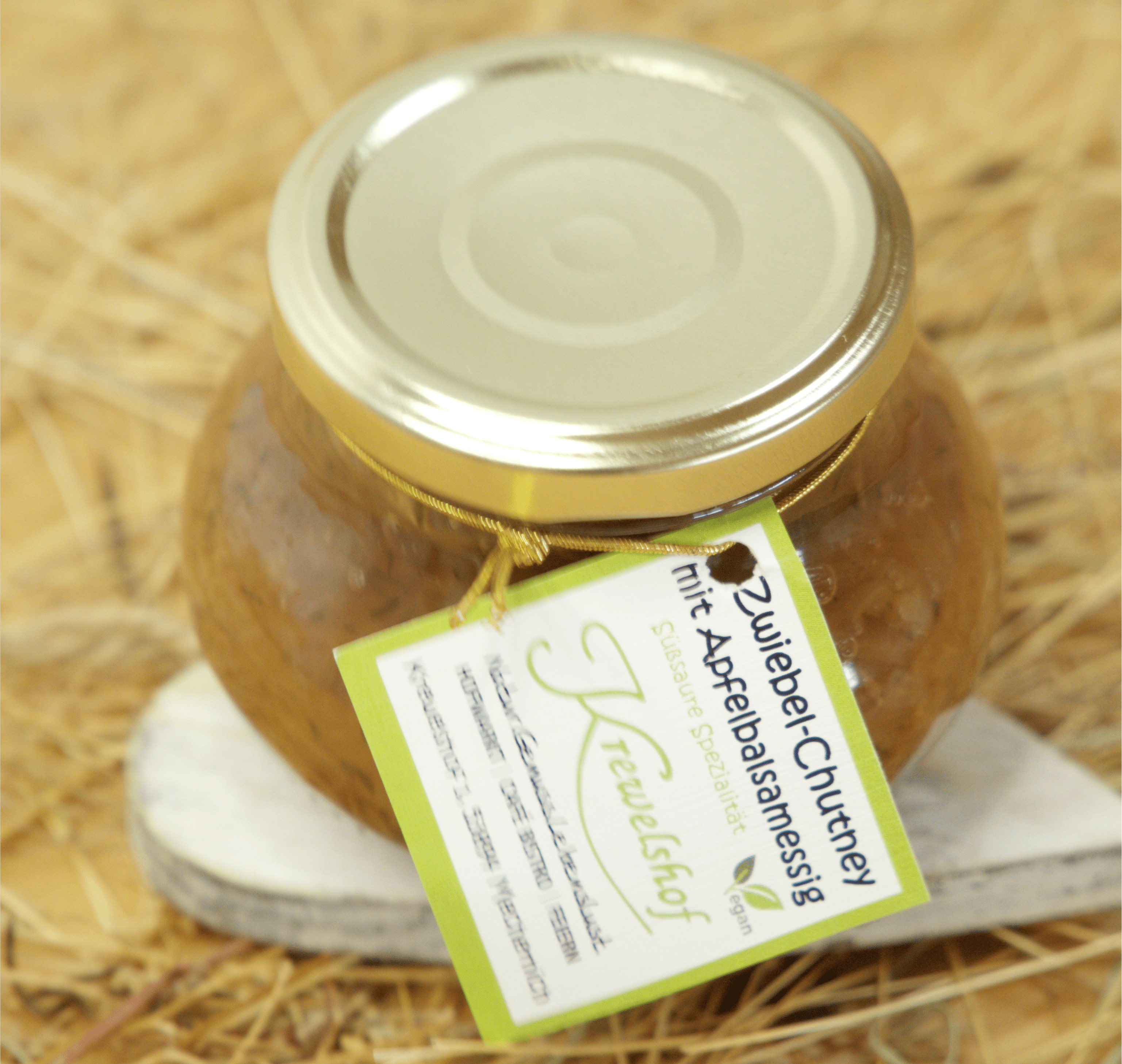 Zwiebel-Chutney mit Apfelbalsamessig