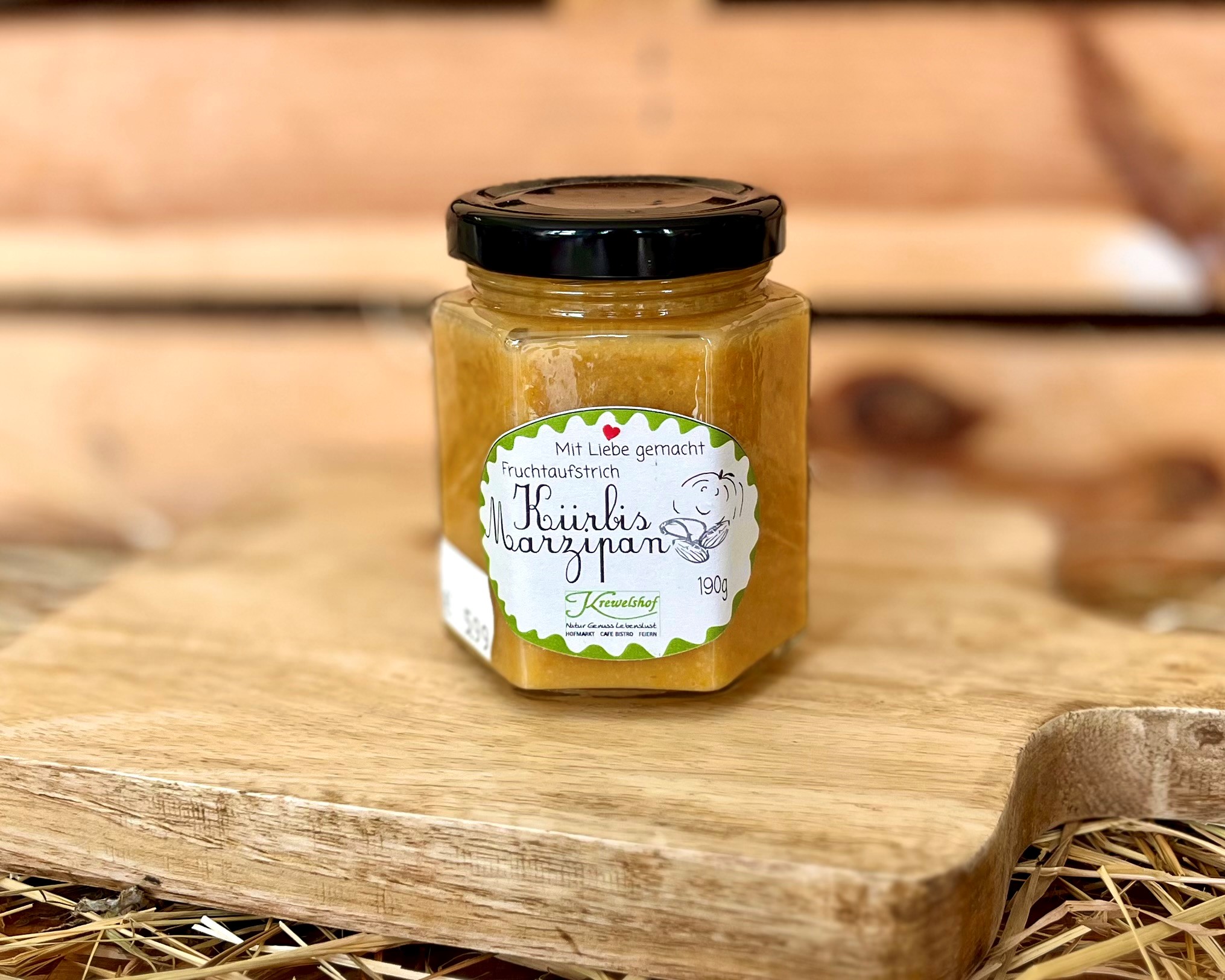 Kürbis Marzipan Aufstrich