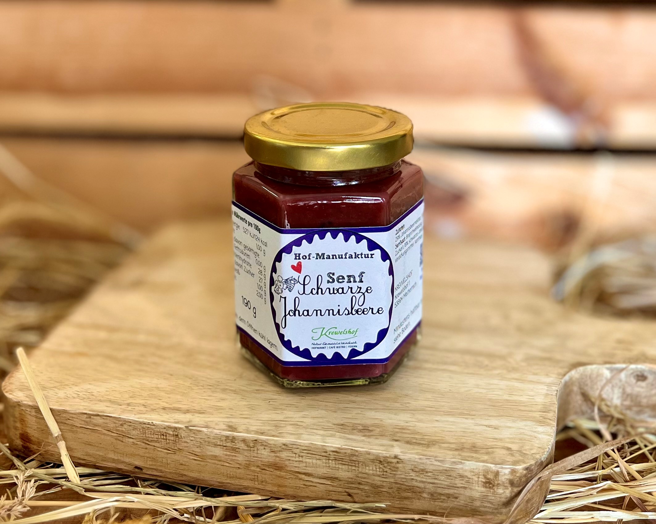 schwarze Johannisbeere Senf