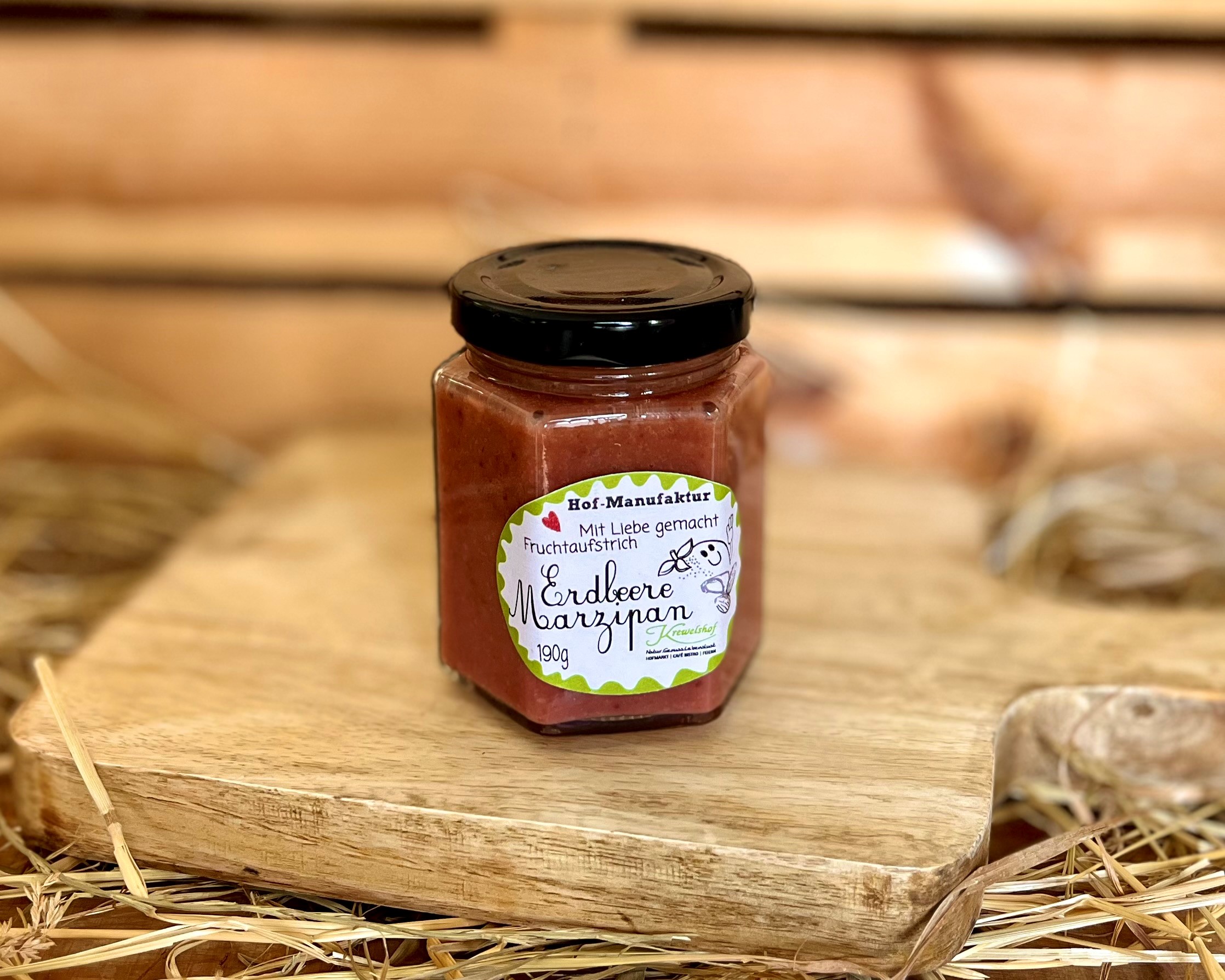 Erdbeer- Marzipan Fruchtaufstrich