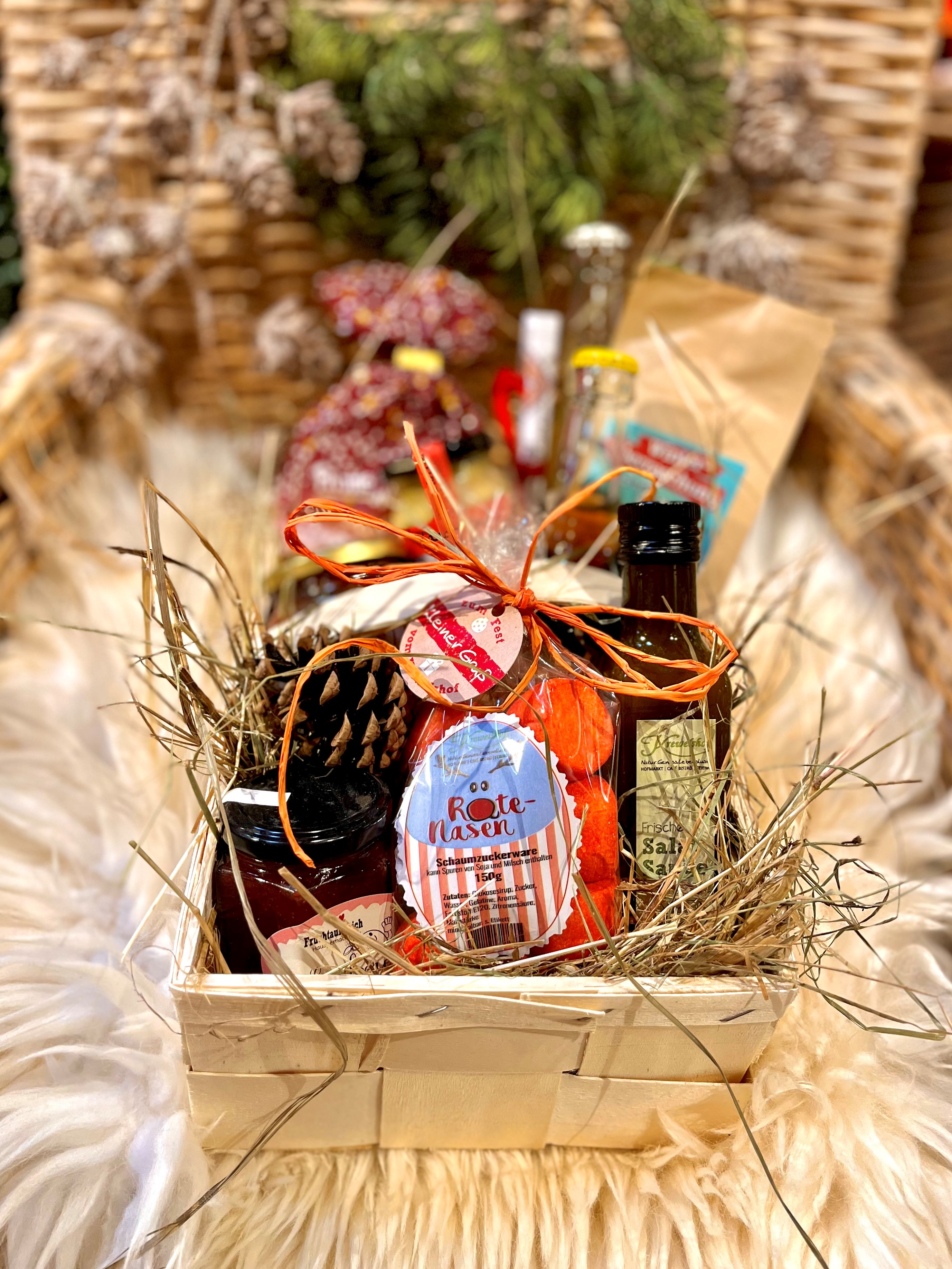 Geschenkkorb Weihnachten
