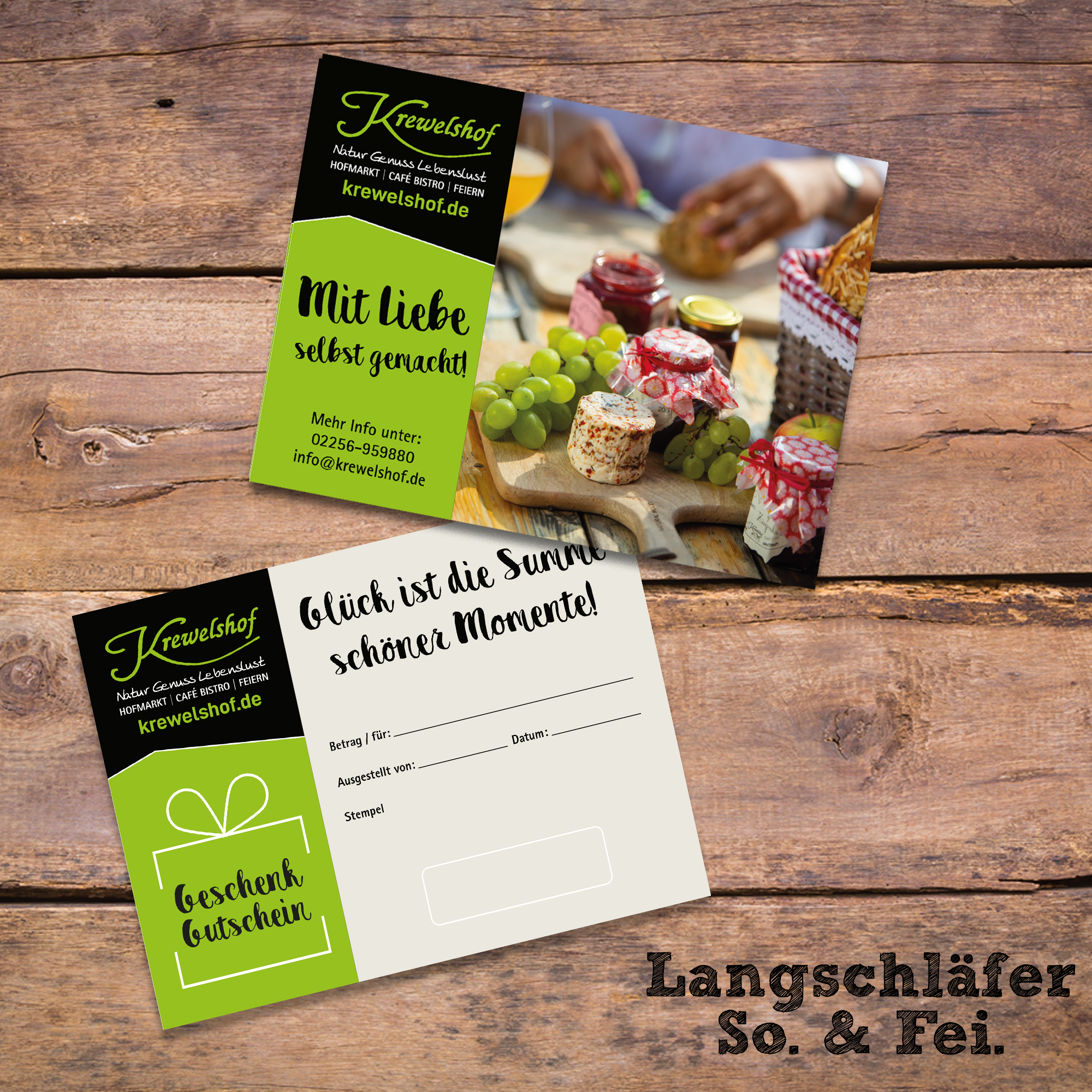 Gutschein Langschläfer Frühstück Eifel in der Kürbiszeit ( alle Sonntage im September -Dezember)