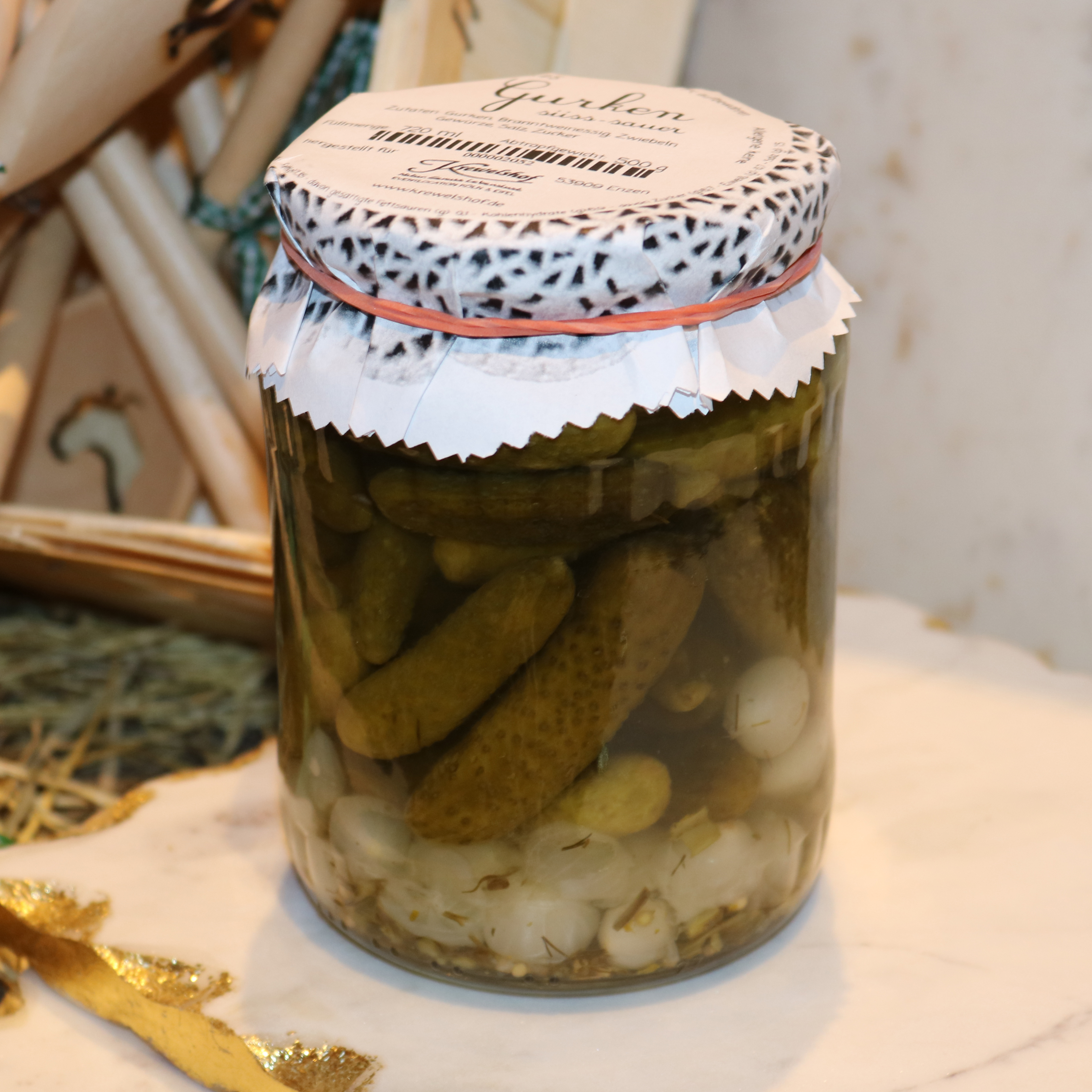 Eingelegte Gurken (720 ml)