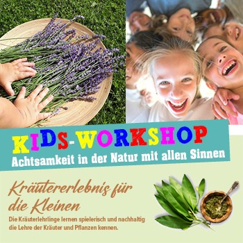 Kräuterworkshop "Unser Erlebnis-Workshop für Kids"
