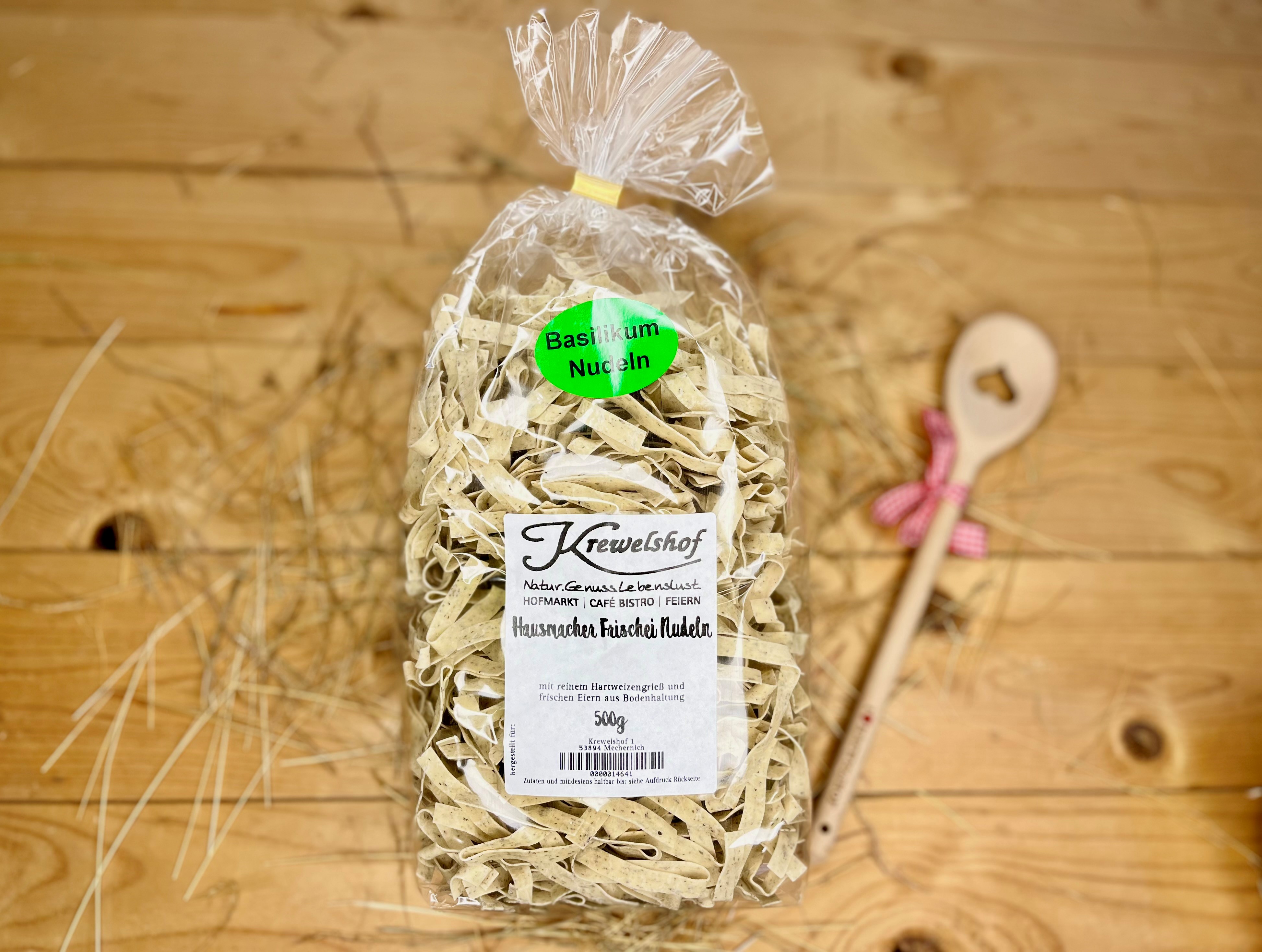 Krewelshofer Hausmacher Basilikum Nudeln