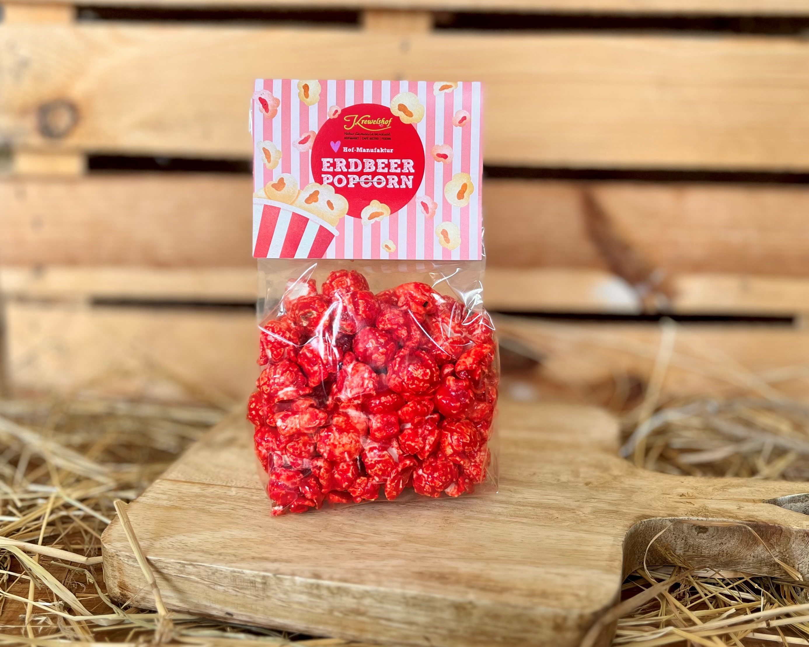 Erdbeer Popcorn